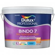 Краска для стен и потолков BINDO 7 глубокоматовая база BW 1л, Dulux