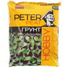 Грунт Hobby для рассады 10л, Peter Peat