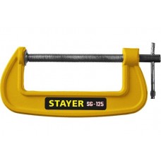 Струбцина SG-125 тип G 125мм, STAYER Master