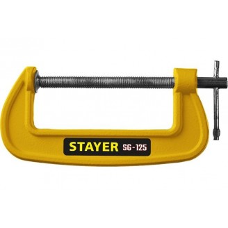 Струбцина SG-125 тип G 125мм, STAYER Master