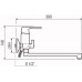 Смеситель для ванны РМС SL123-006E