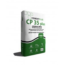 Клей для плитки и керамогранита СР 35 plus, 25кг, Церезит 