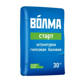 Штукатурка гипсовая Старт 30кг, Волма