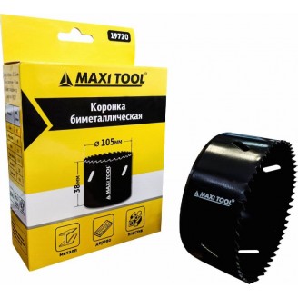 Коронка Bi-Metal 105мм, MaxiTool