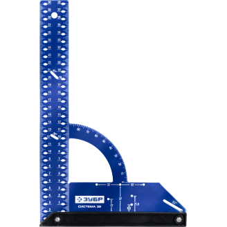 Угольник разметочный для мебели СИСТЕМА 32, ЗУБР Профессионал