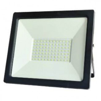 Прожектор светодиодный LE LED FL1 70W BLACK (1/20) IP65 холодный белый, LEEK