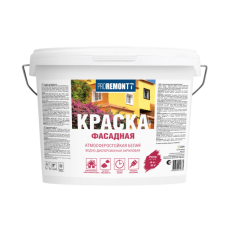 Краска фасадная 3кг, Proremontt