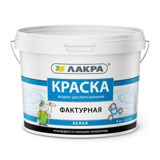 Краска фактурная 18кг, Лакра