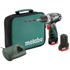 Дрель-шуруповерт PowerМaxx BS 10,8 в сумке, Metabo