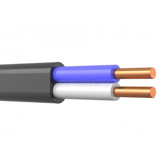 Кабель ВВГ-Пнг(А) 2х1.5, 1м, ГОСТ