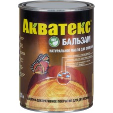 Защитно-декоративное покрытие Акватекс-бальзам бесцветный 0,75л, Рогнеда