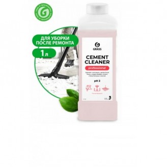 Очиститель после ремонта Cement Cleaner 1л, Grass