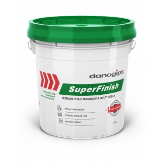 Шпатлевка SuperFinish 17л/28кг, Danogips