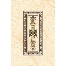 Керамическая плитка Альпы Декор 200х300х7мм коричневый, серия Люкс, ВКЗ